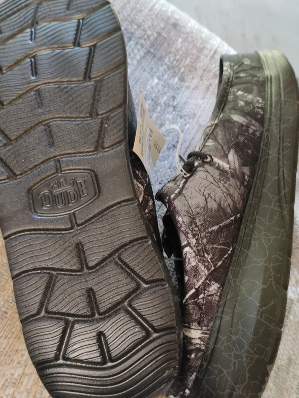 Hey Dude Jelly Roll Black Camo